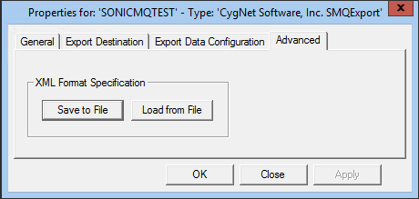 SonicMQ EIE - Advanced Page